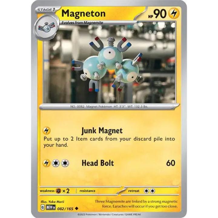 Magneton 082/165 - Scarlet & Violet 151 - Reverse Holofoil