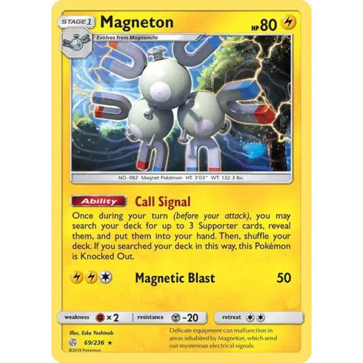 Magneton 69/236 - Cosmic Eclipse - Reverse Holofoil