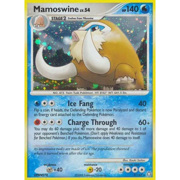 Mamoswine Lv.54 9/146 - Legends Awakened  - Holofoil