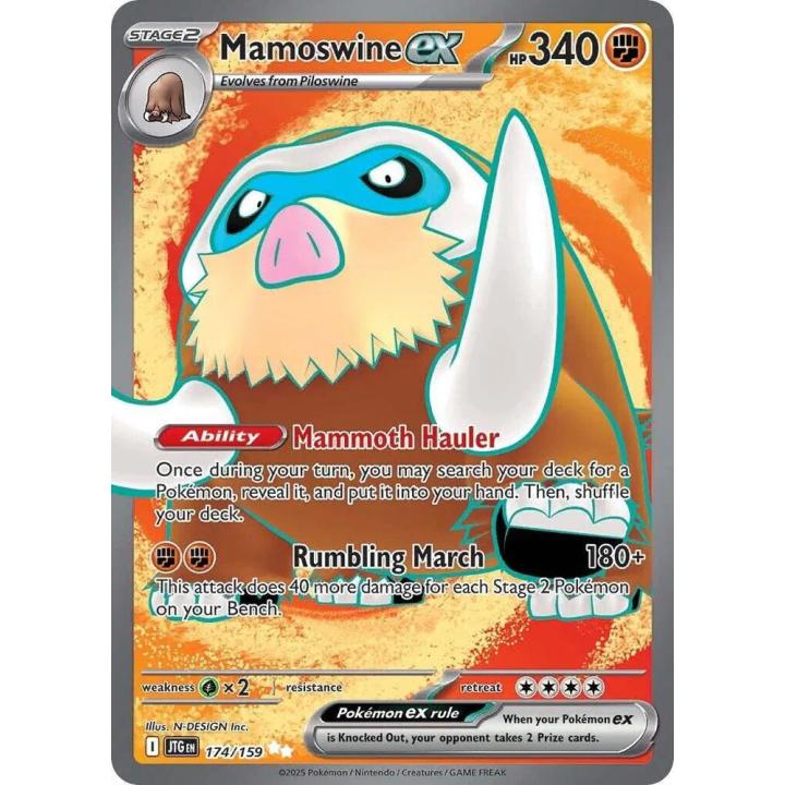 Mamoswine ex 174/159 - Journey Together - Holofoil