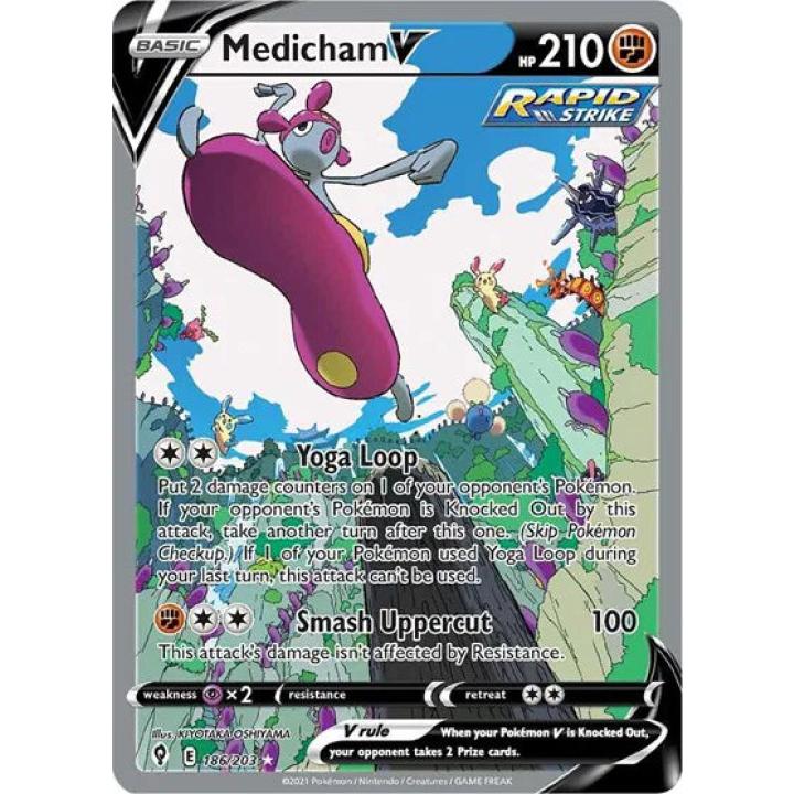 Medicham V 186/203 - Evolving Skies - Holofoil