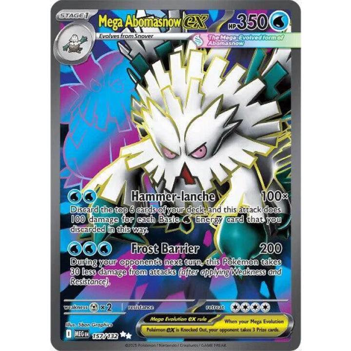 Mega Abomasnow ex 157/132 - Mega Evolution - Holofoil