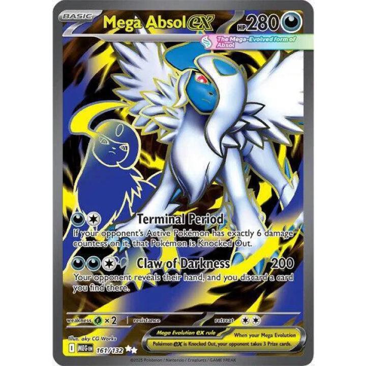 Mega Absol ex 161/132 - Mega Evolution - Holofoil