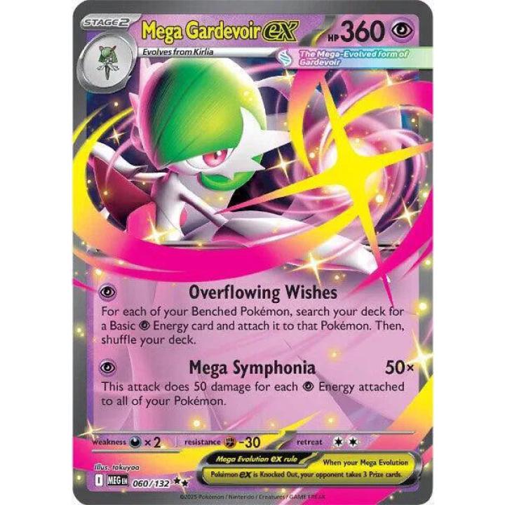 Mega Gardevoir ex 060/132 - Mega Evolution - Holofoil