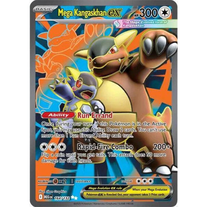 Mega Kangaskhan ex 164/132 - Mega Evolution - Holofoil