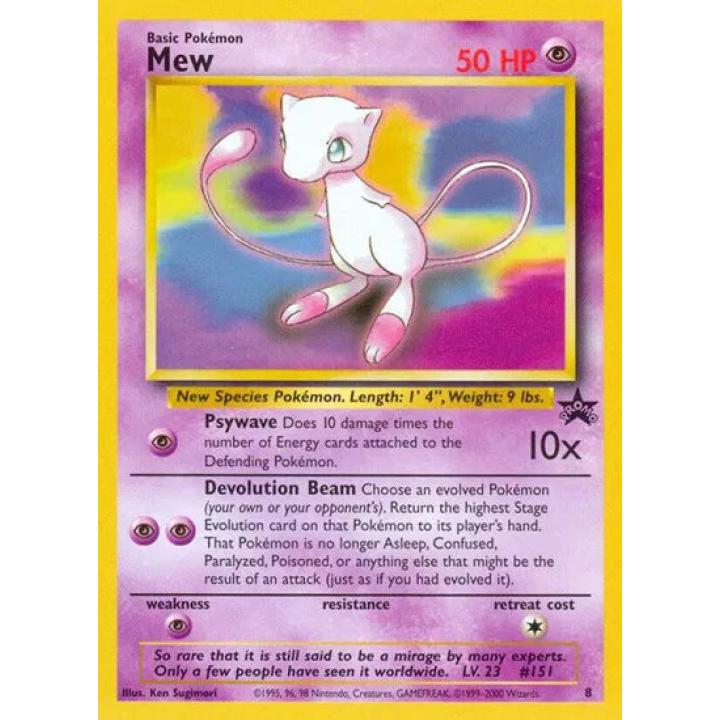 Mew 08/53 - WoTC Promo - Normal
