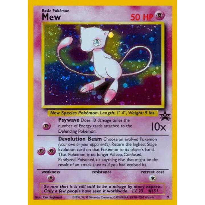 Mew 09/53 - WoTC Promo - Holofoil