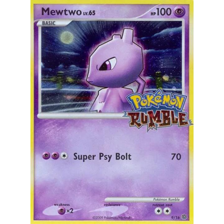 Mewtwo Lv.65 9/16 - Rumble - Holofoil