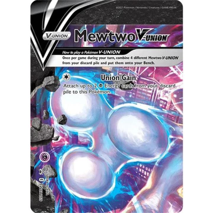 Mewtwo V-UNION SWSH159 - Sword & Shield Promo - Holofoil