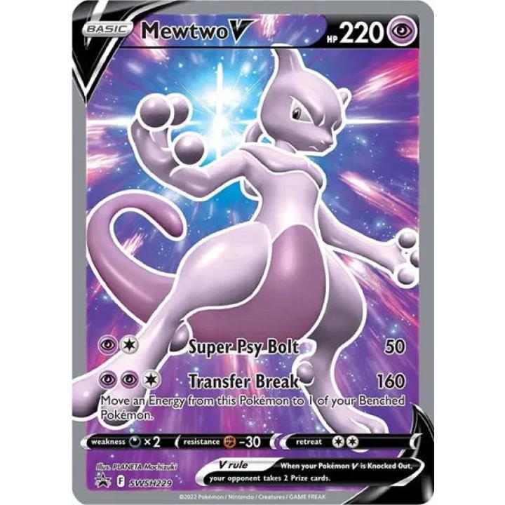 Mewtwo V SWSH229 - Sword & Shield Promo - Holofoil (sealed)