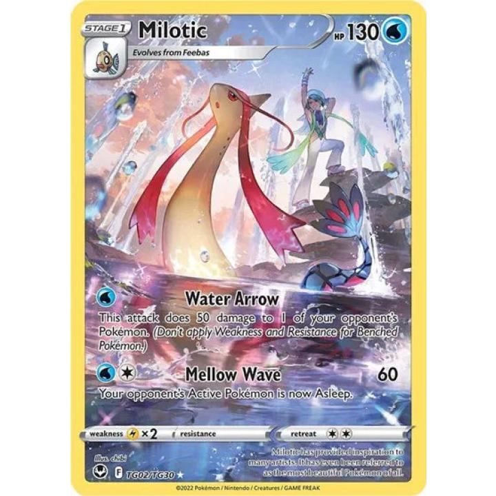 Milotic TG02/TG30 - Silver Tempest Trainer Gallery - Holofoil