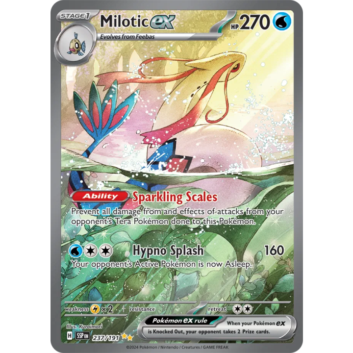 Milotic ex 237/191 - Surging Sparks - Holofoil
