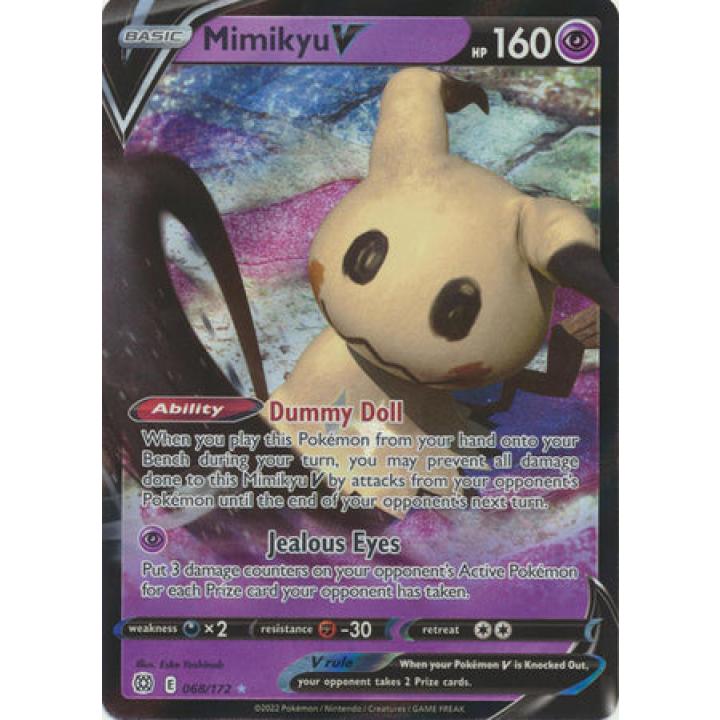 Mimikyu V 068/172 - Brilliant Stars - Holofoil