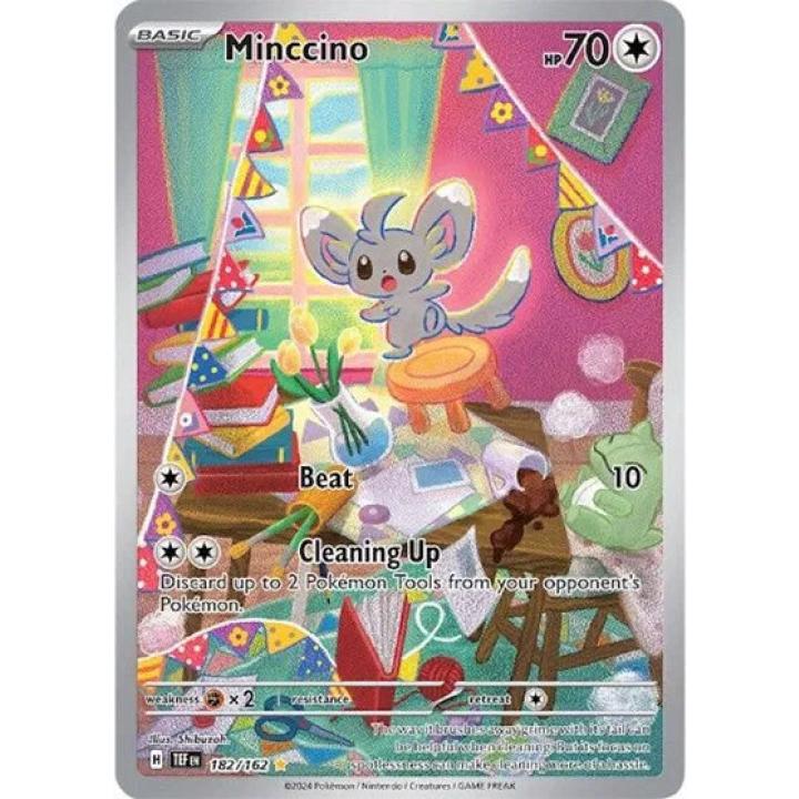 Minccino 182/162 - Temporal Forces - Holofoil
