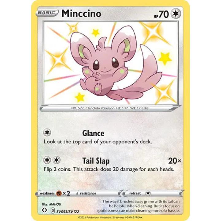 Minccino SV093/SV122 - Shining Fates: Shiny Vault - Holofoil