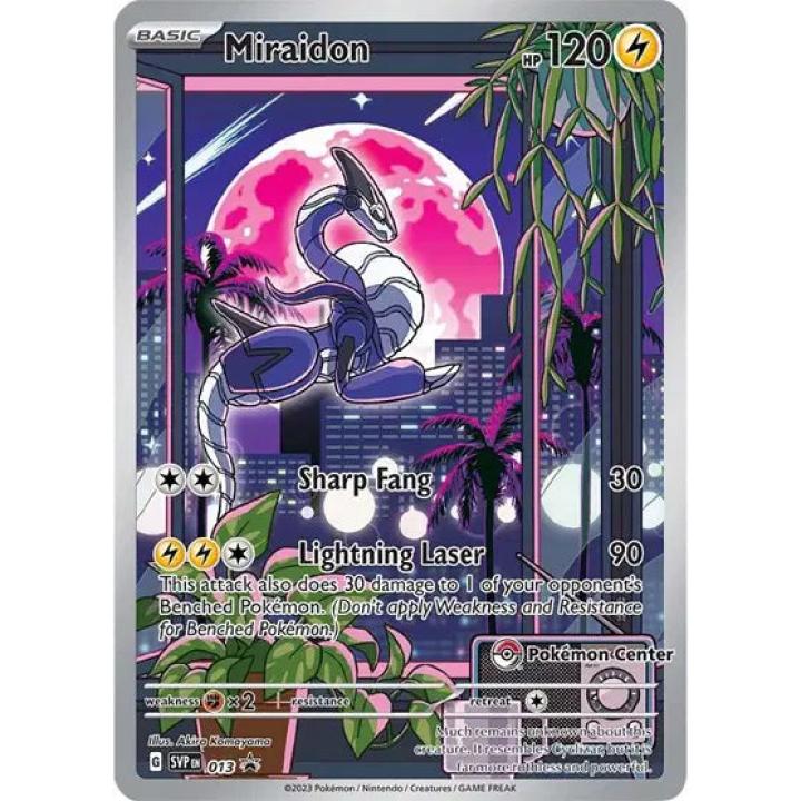Miraidon (Pokemon Center) 013 - Scarlet & Violet Promo - Holofoil