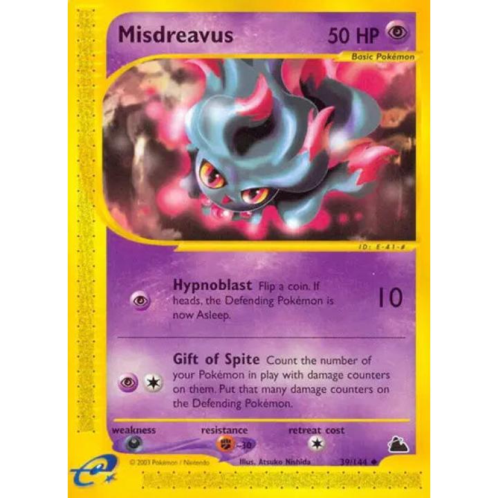 Misdreavus 39/144 - Skyridge - Normal