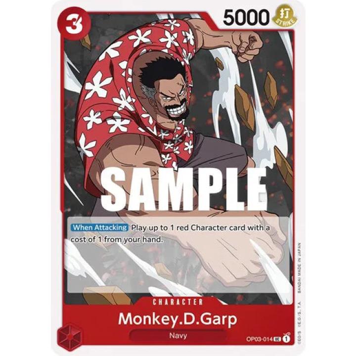 Monkey.D.Garp OP03-014 - Pillars of Strength - Normal