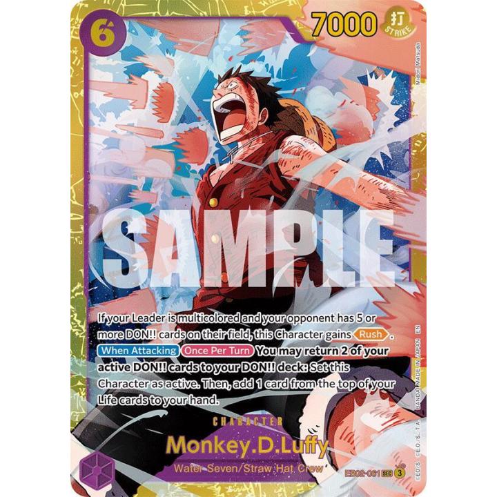Monkey.D.Luffy EB02-061 - Anime 25th Collection - Foil