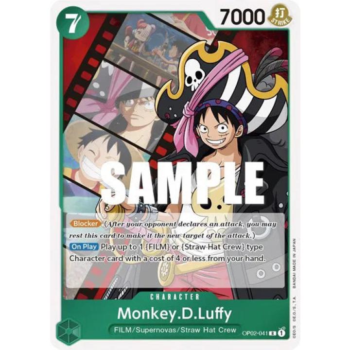 Monkey.D.Luffy OP02-041 - Paramount War - Normal