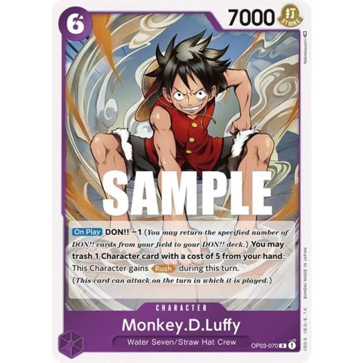 Monkey.D.Luffy OP03-070 - Pillars of Strength - Foil