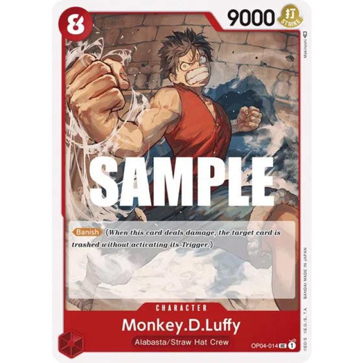 Monkey.D.Luffy OP04-014 - Kingdoms of Intrigue - Normal
