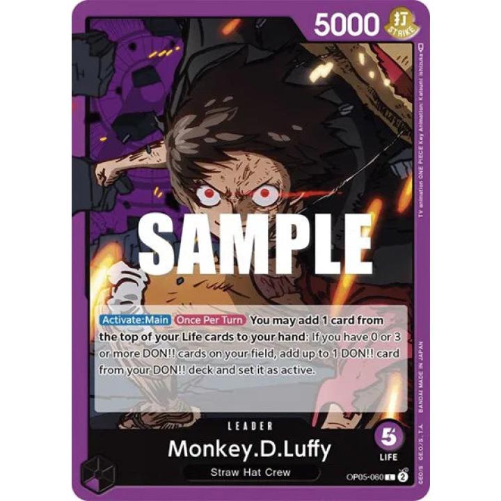 Monkey.D.Luffy OP05-060 - Awakening of the New Era - Normal