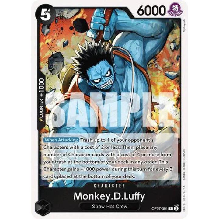 Monkey.D.Luffy OP07-091 - 500 Years in the Future - Foil