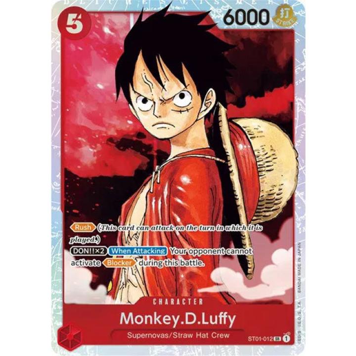 Monkey.D.Luffy ST01-012 - Starter Deck 1: Straw Hat Crew - Foil