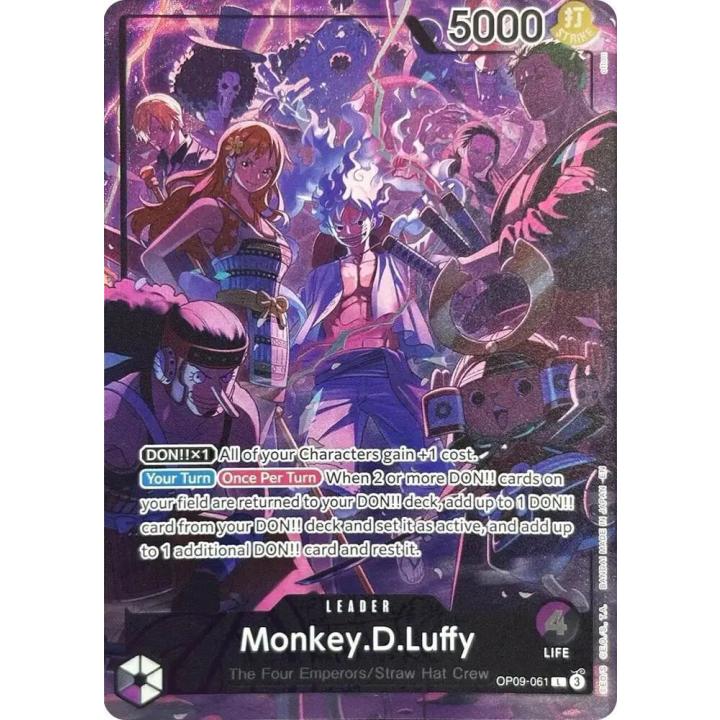 Monkey.D.Luffy (2nd Anniversary Set) OP09-061 - Promotion Cards - Foil