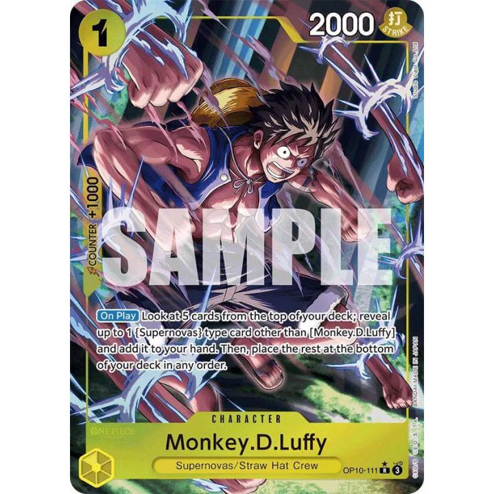 Monkey.D.Luffy (Parallel) OP10-111 - Royal Blood - Foil