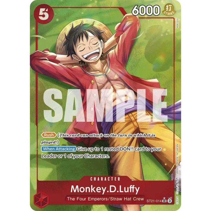 Monkey.D.Luffy (Parallel) ST21-014 - Starter Deck EX: Gear 5 - Foil