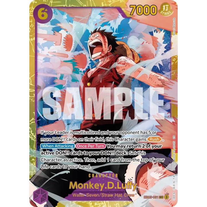 Monkey.D.Luffy (Reprint) EB02-061 - The Best Vol.2 - Foil