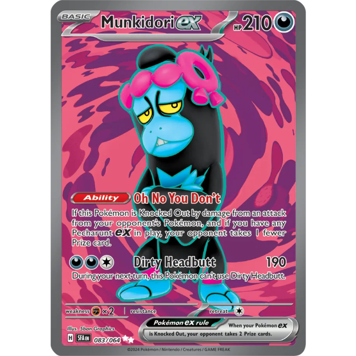 Munkidori ex 083/064 - Shrouded Fable - Holofoil