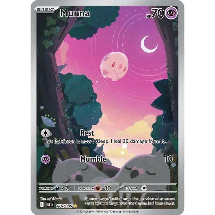 Munna 116/086 - Black Bolt - Holofoil