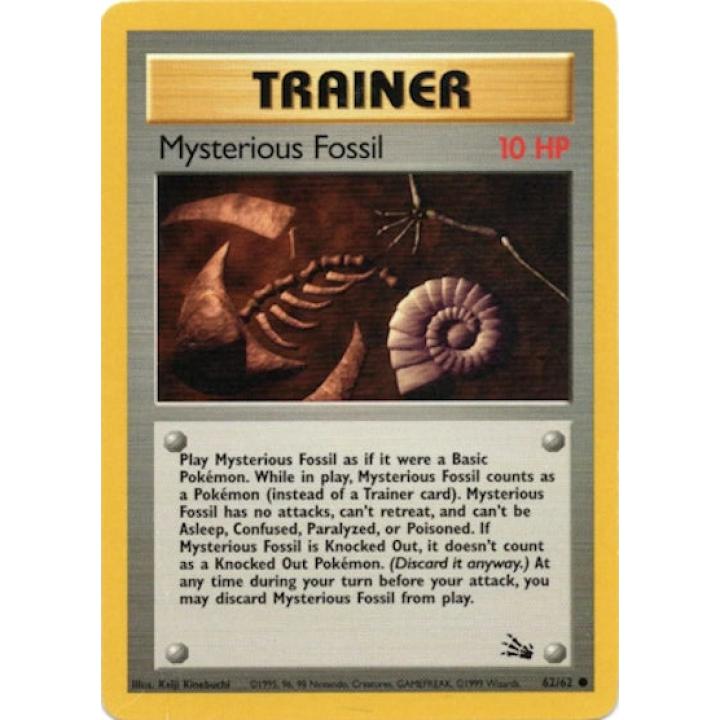 Mysterious Fossil 62/62 - Fossil (Unlimited) - Normal