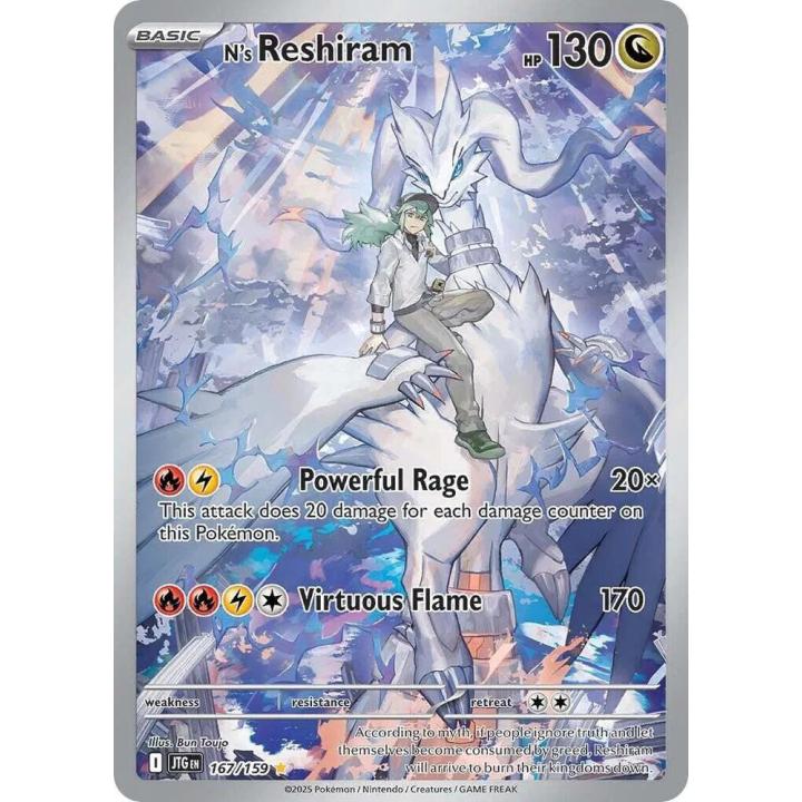 N's Reshiram 167/159 - Journey Together - Holofoil