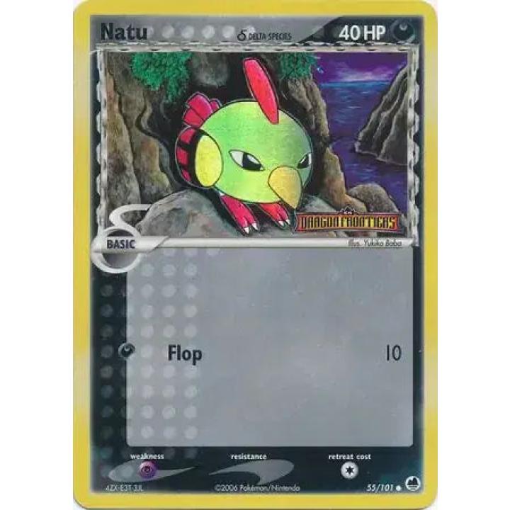 Natu 55/101 - EX Dragon Frontiers - Reverse Holofoil