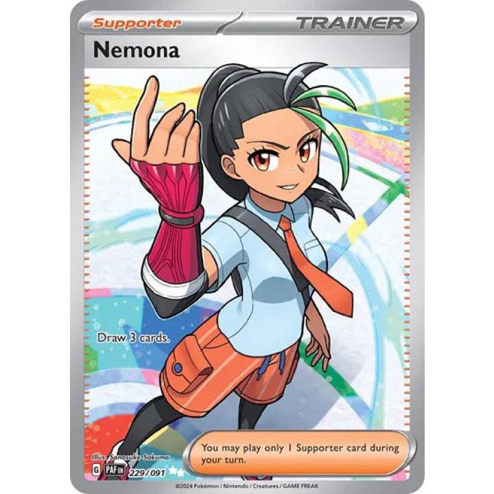 Nemona 229/091 - Paldean Fates - Holofoil