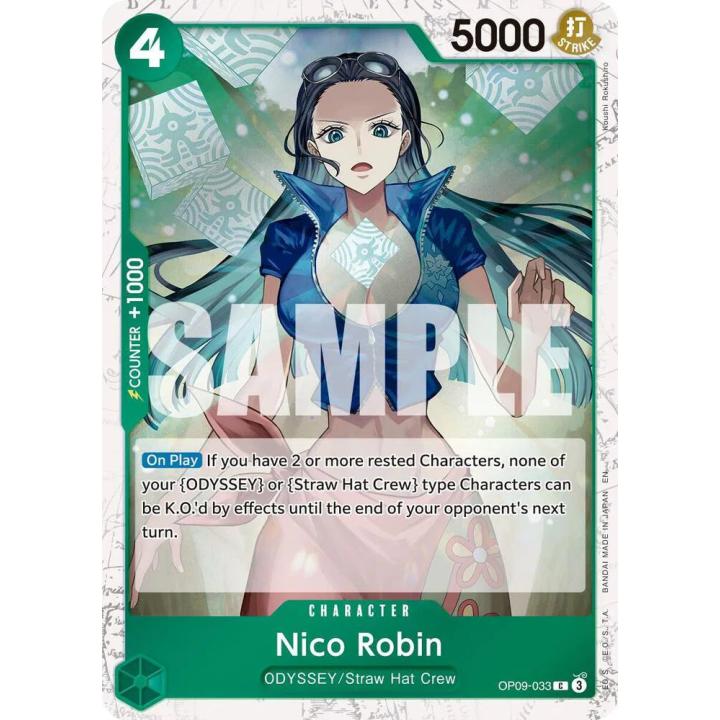 Nico Robin OP09-033 - The Best Vol.2 - Pirate Foil