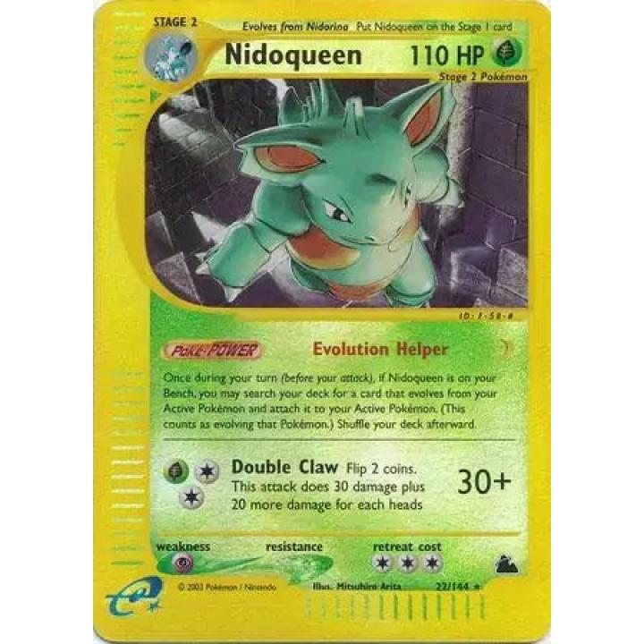 Nidoqueen 22/144 - Skyridge - Reverse Holofoil