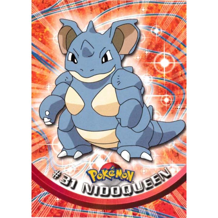 Nidoqueen 31 - Topps Series 1 - Base Chrome