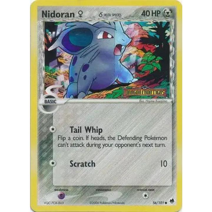 Nidoran 56/101 - EX Dragon Frontiers - Reverse Holofoil