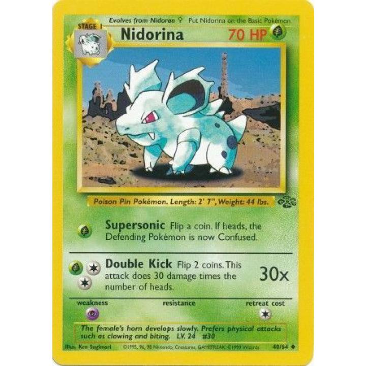 Nidorina 40/64 - Jungle (Unlimited) - Normal
