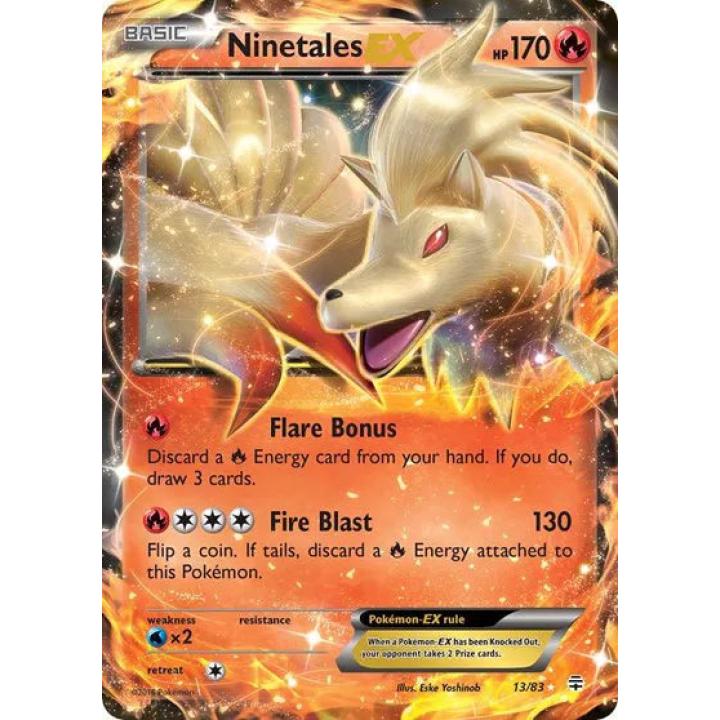 Ninetales EX 13/83 - Generations - Holofoil