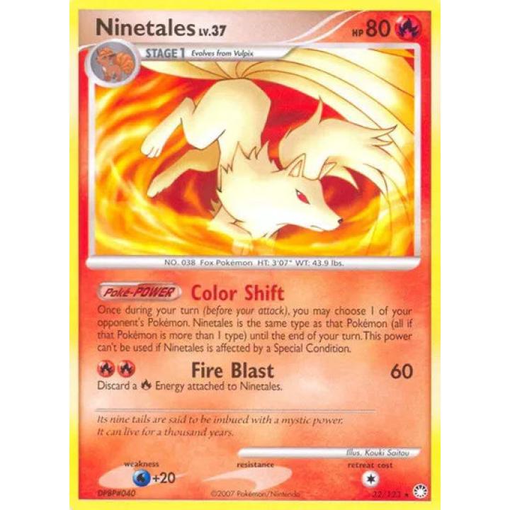 Ninetales Lv.37 32/123 - Mysterious Treasures - Normal
