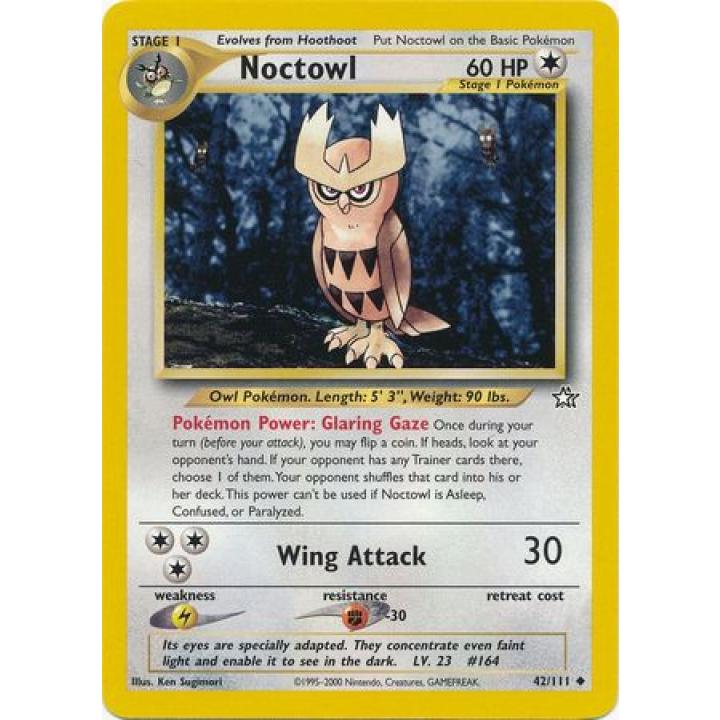 Noctowl 42/111 - Neo Genesis (Unlimited) - Normal