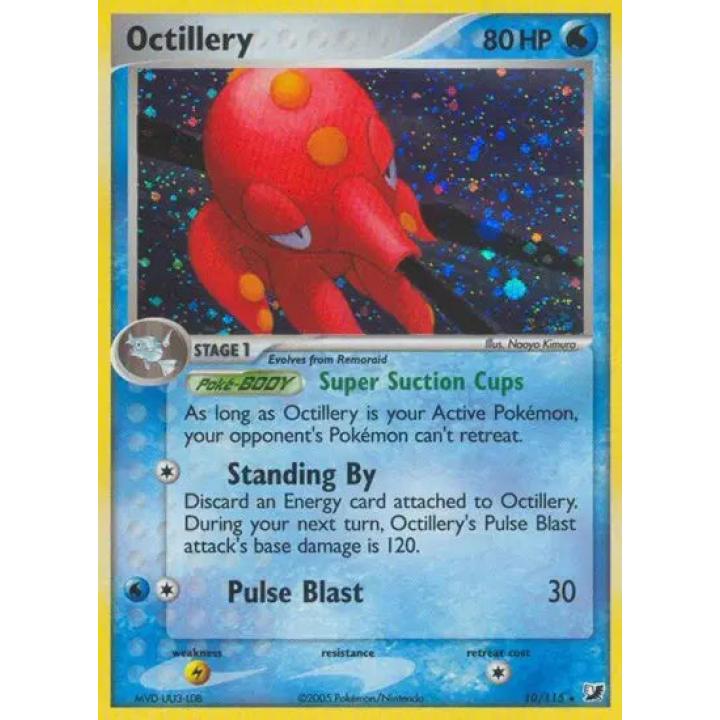 Octillery 10/115 - EX Unseen Forces - Holofoil