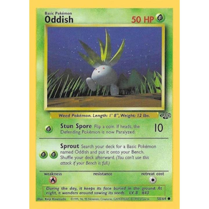 Oddish 58/64 - Jungle (Unlimited) - Normal