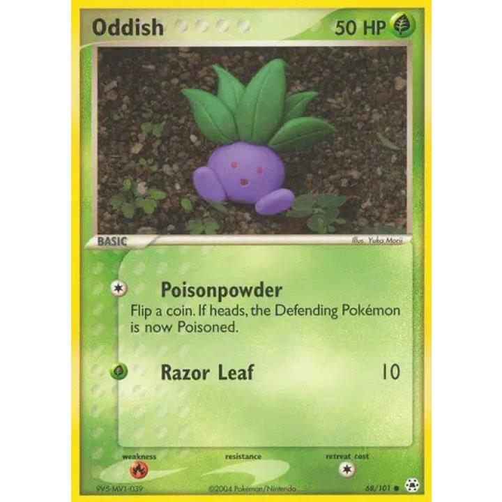 Oddish 68/101 - EX Hidden Legends - Normal